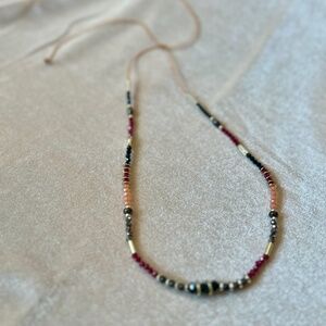 Colorful necklace- adjustable length